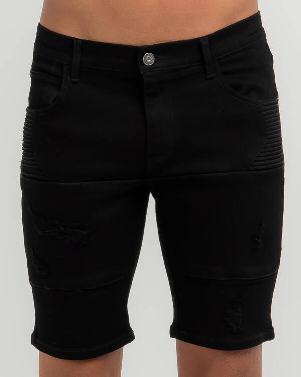 Lucid Immerse Denim Shorts for Mens