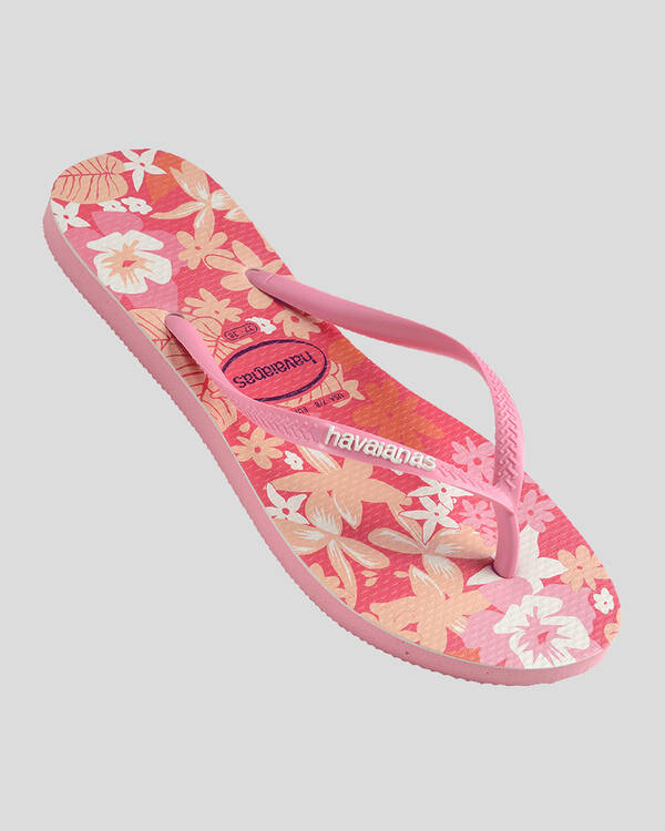 Havaianas Kids' Slim Ditsy Bloom Thongs for Womens