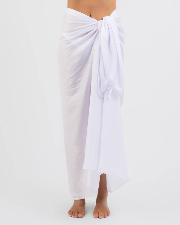 Topanga Plain Sarong for Womens