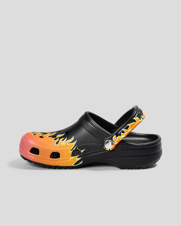 Crocs Classic Flames Clog for Unisex