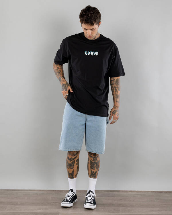 Carve Waves T-Shirt for Mens