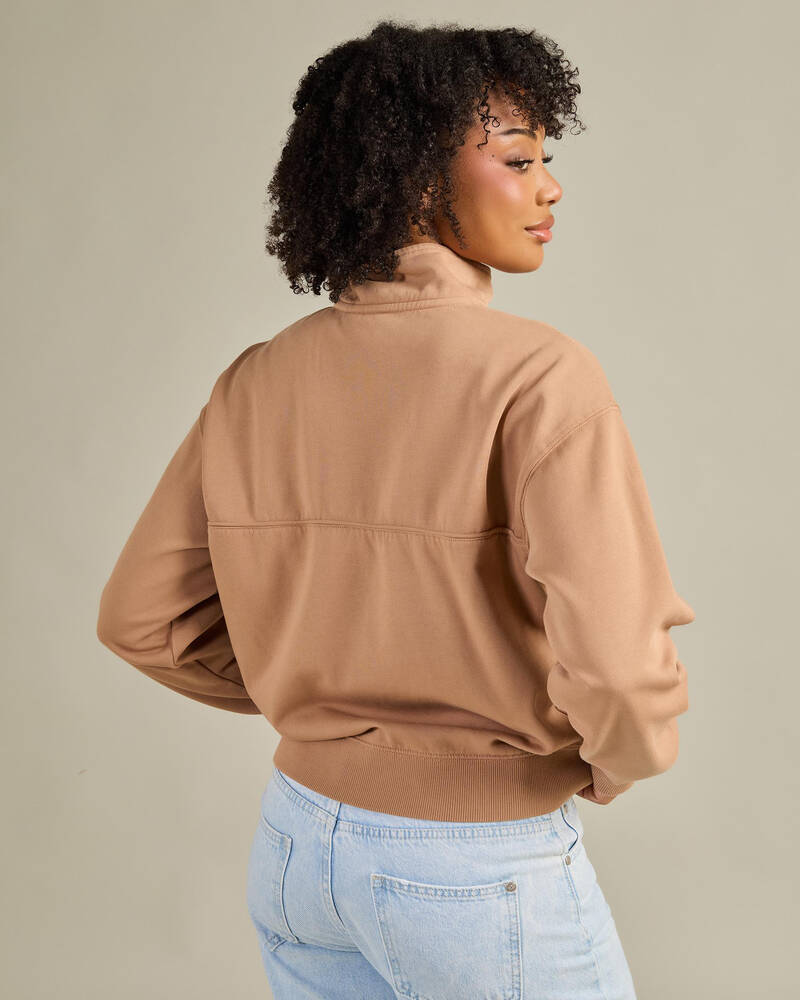 Roxy Our Town Zip Through Sweatshirt for Womens