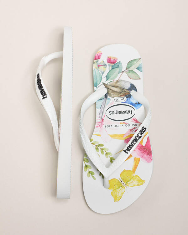 Havaianas Kids' Slim Flora Thongs for Womens