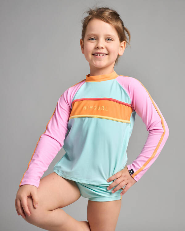 Rip Curl Toddlers' Surf Revival Long Sleeve Rash Vest Set for Womens