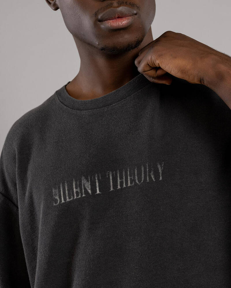 Silent Theory Faded Waffle T-Shirt for Mens