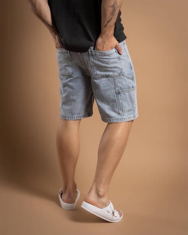 Rip Curl Dosed Denim Walk Shorts for Mens