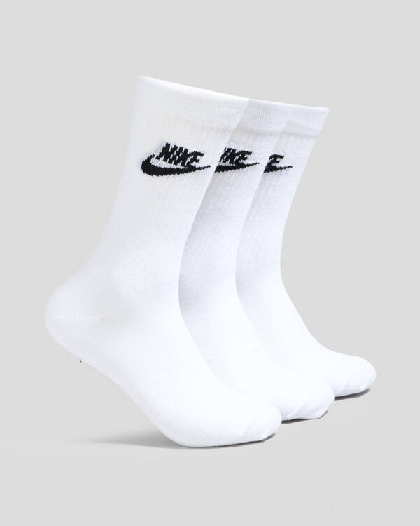 Nike Women's Sportswear Everyday Essential Crew Sock Pack for Womens