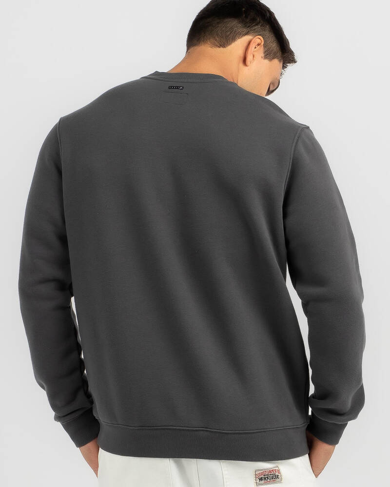 Rusty Fence Hopper Crewneck Sweat for Mens