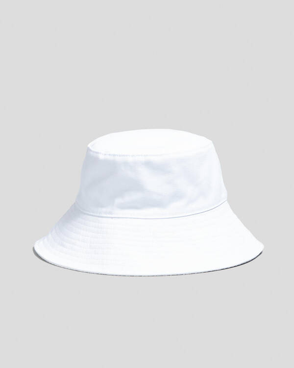 Rusty Blanco Reversible Bucket Hat for Womens