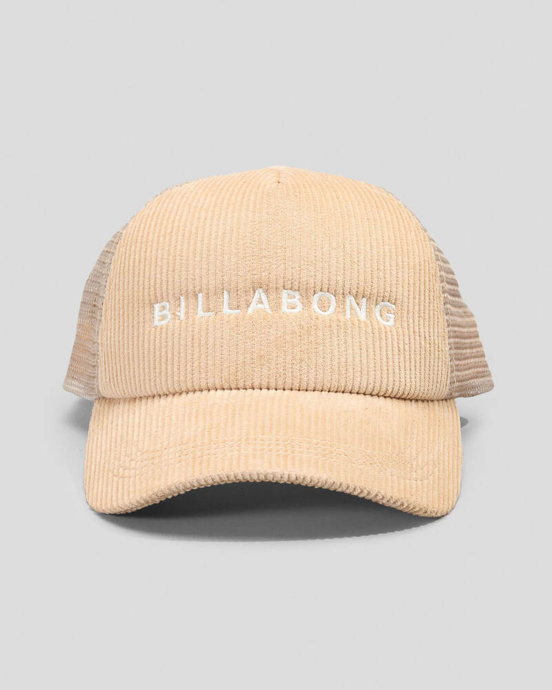 Billabong CB Society Cord Trucker Cap for Womens