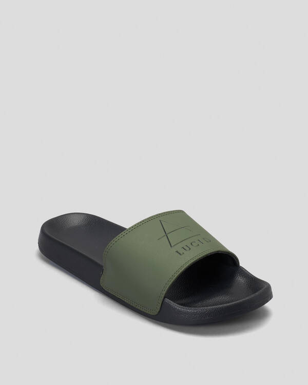 Lucid Geomet Slides for Mens