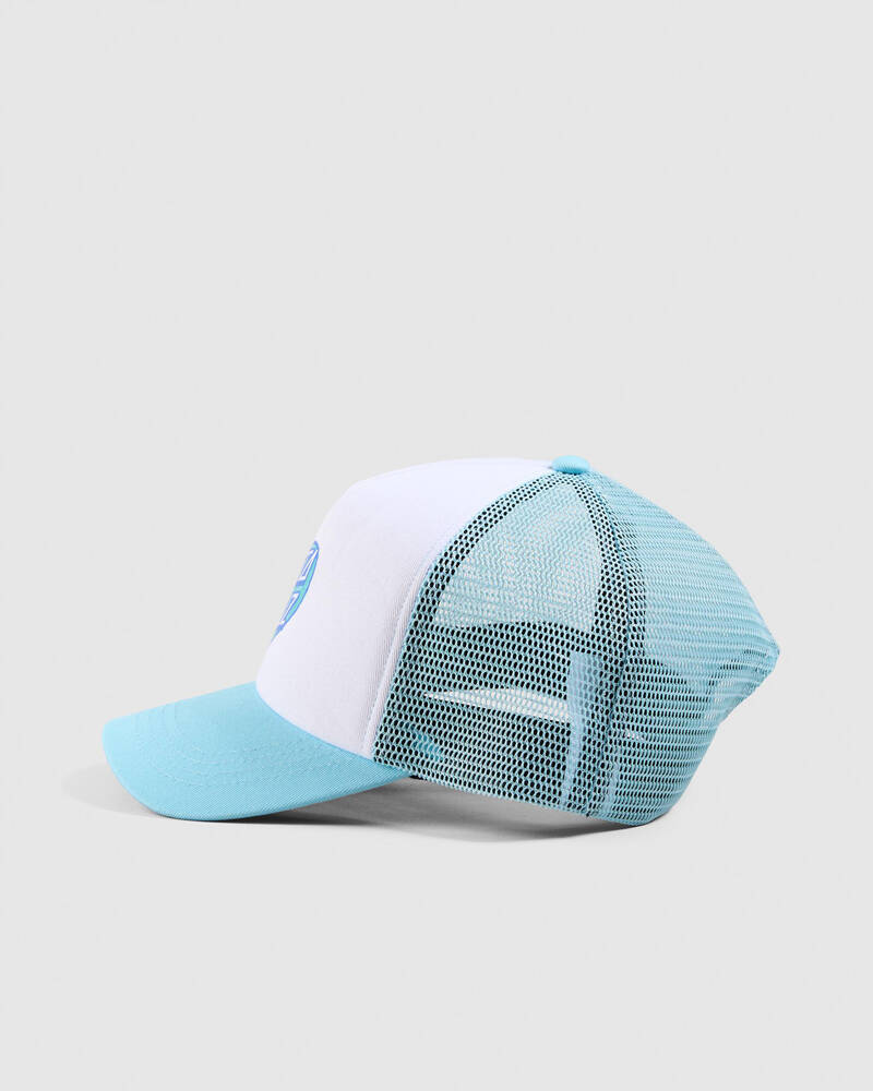 Santa Cruz Checker Heart Dot Girl's Trucker Cap for Womens