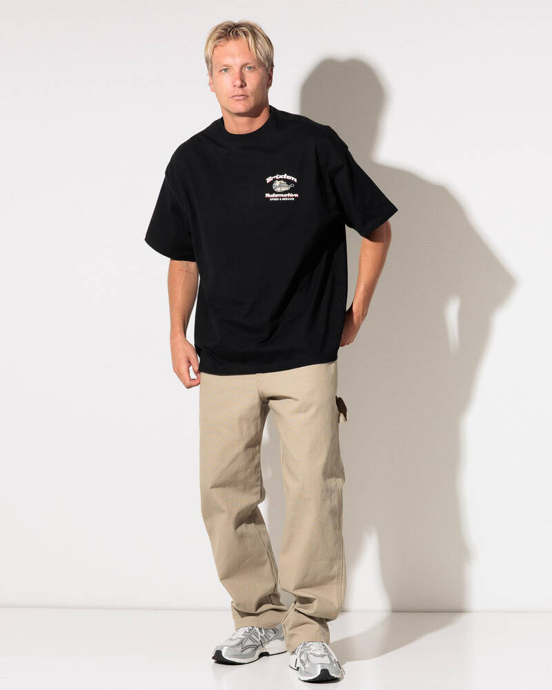 Brixton Brewster Oversized T-Shirt for Mens
