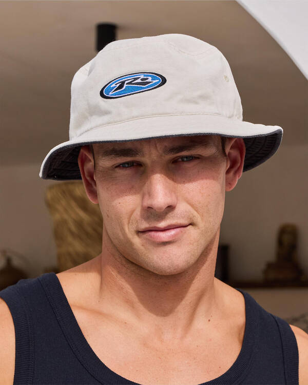 Rusty Kick Flip Reversible Bucket Hat for Mens
