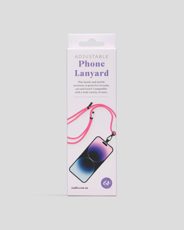 Get It Now Adjustable Phone Lanyard for Unisex