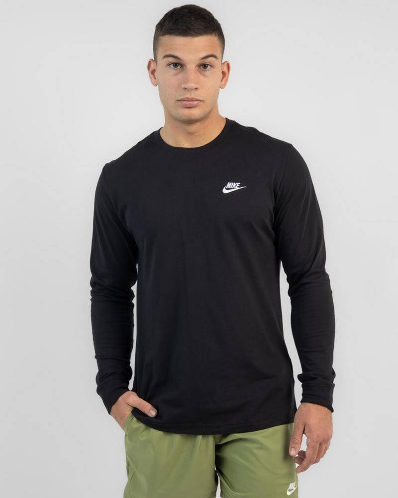 Nike Sportswear Club Long Sleeve T-Shirt for Mens