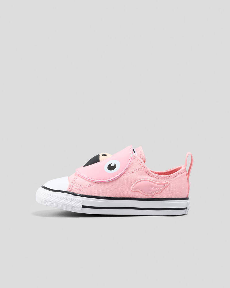 Converse Toddlers' Chuck Taylor All Star One Strap Pool Float Easy On Shoes for Womens