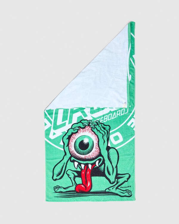 Santa Cruz Boys' Eyegore Towel for Mens