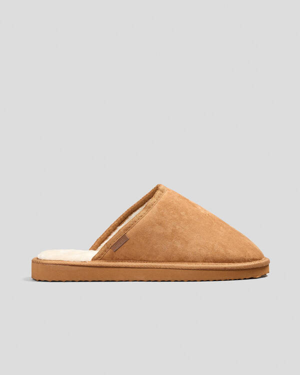 Jacks Chugg Slipper Chestnut for Mens