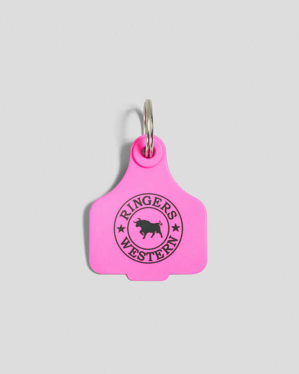 Ringers Western Cattle Tag Keyring for Unisex
