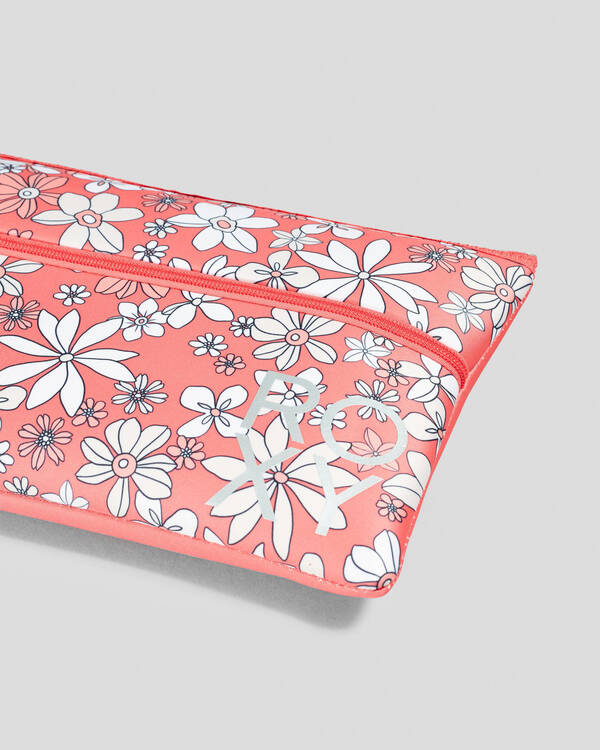 Roxy White Shoulder XL Pencil Case for Womens