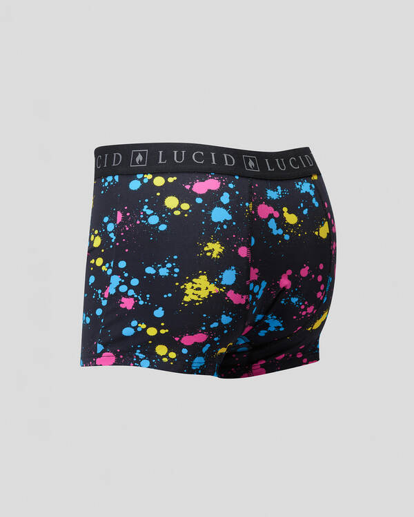 Lucid Boys' Splatter Fitted Boxers for Mens