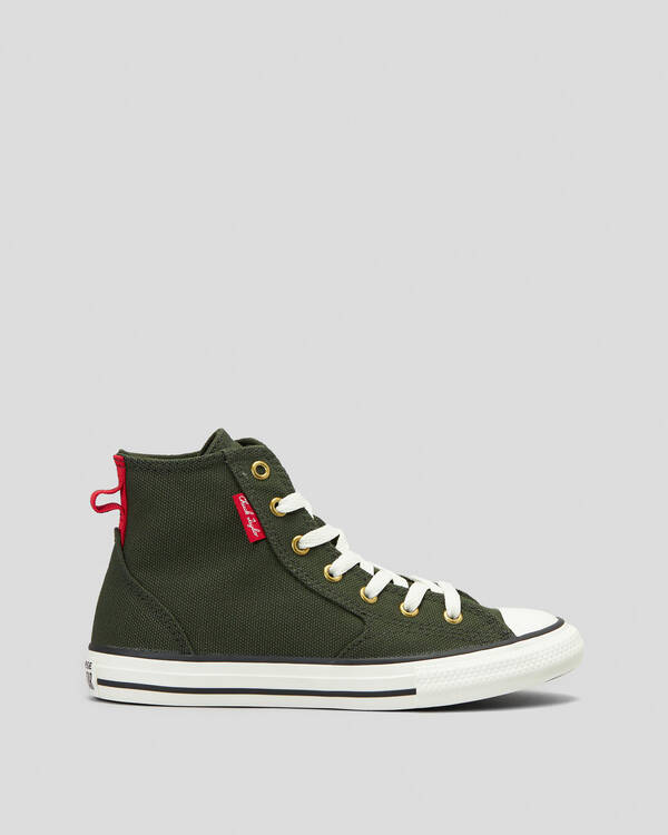 Converse Boys' CTAS MFG Hi-Top Shoes for Mens