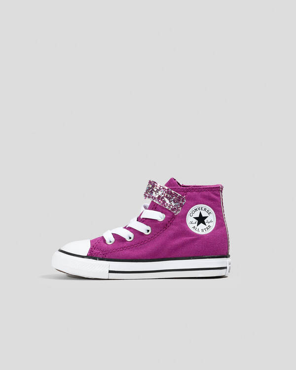Converse Toddlers' Chuck Taylor All Star Shimmer Easy-On Shoes for Womens