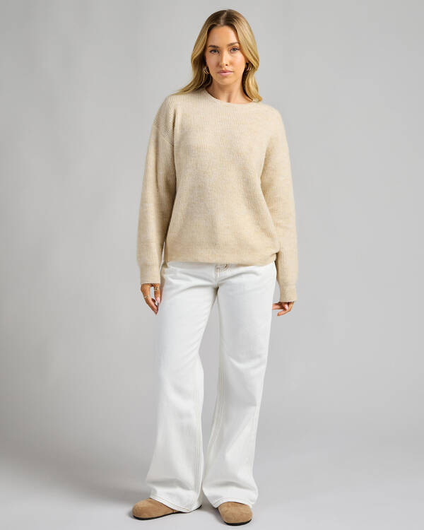 Mooloola Iris Crew Neck Knit Jumper for Womens