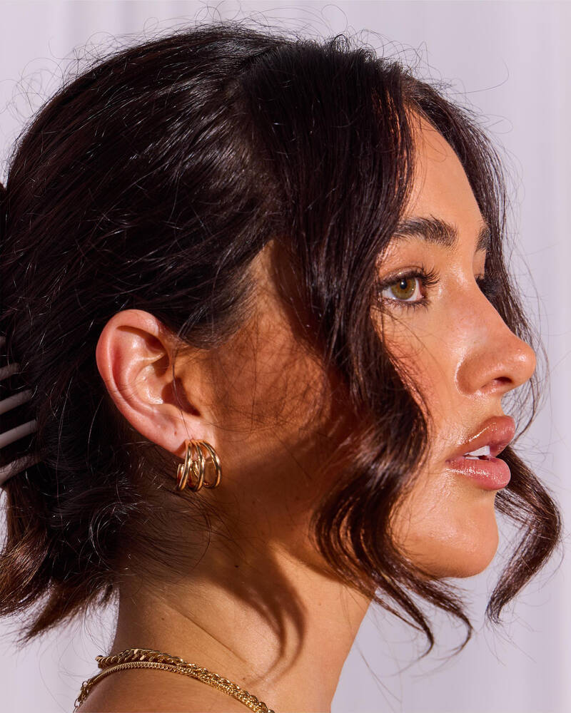 Karyn In LA Kati Hoop Earring Pack for Womens