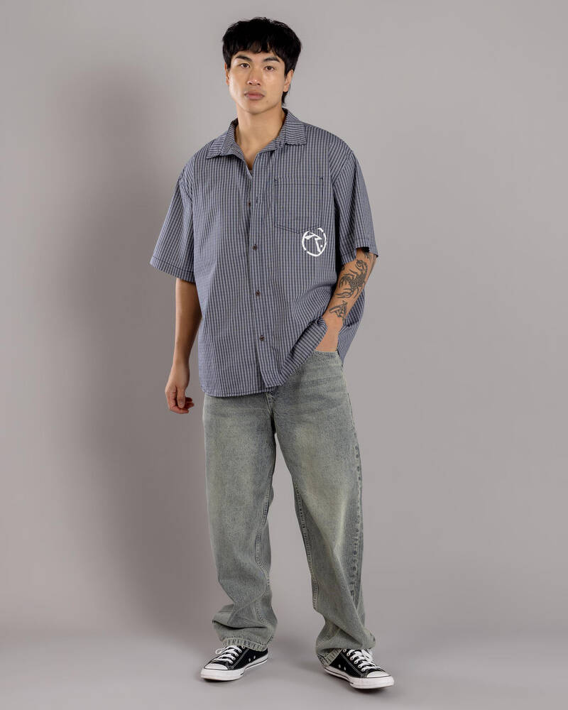 Rusty Resno Recon Short Sleeve Shirt for Mens
