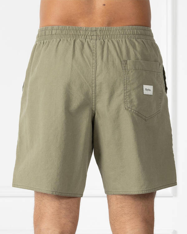 Rhythm Classic Linen Jam Shorts for Mens