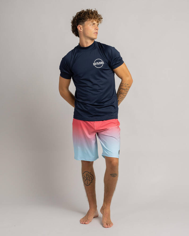 Skylark Immerse Short Sleeve Rash Vest for Mens