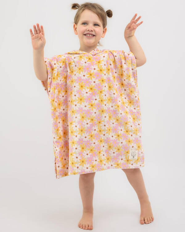 Billabong Toddlers' Little Daisy Hoodie Towel for Womens