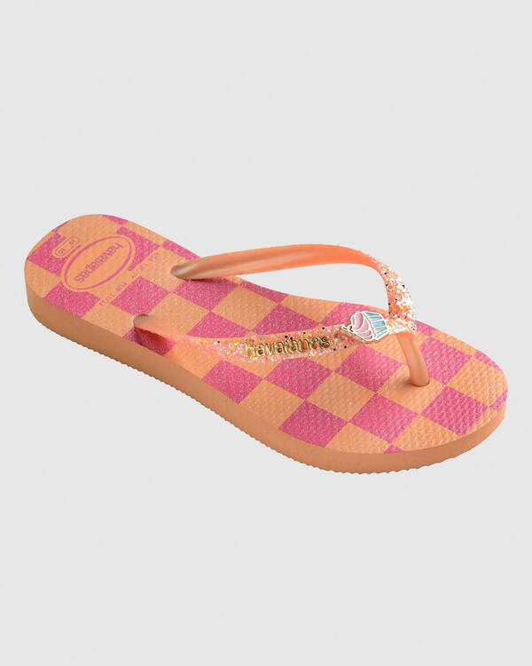 Havaianas Kids' Slim Glitter Thongs for Womens