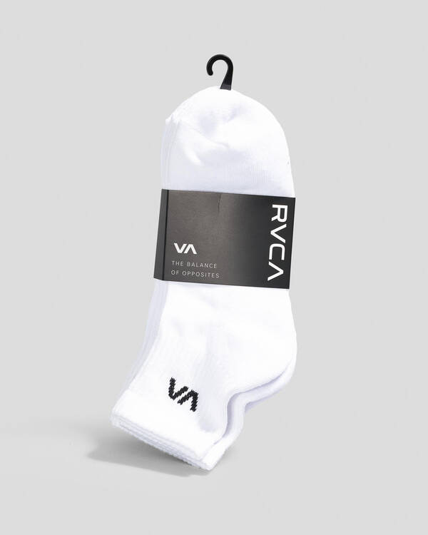 RVCA Women's' VA Mini Crew Sock Pack for Womens