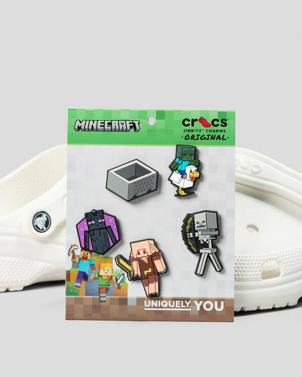 Crocs Minecraft Jibbitz 5 Pack for Unisex