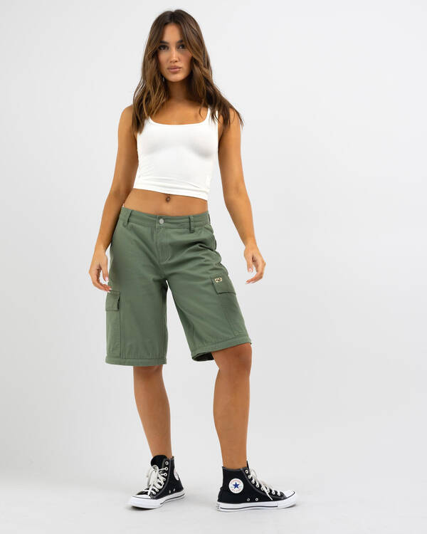 Rusty Transformer Cargo Zip Off Pants for Womens