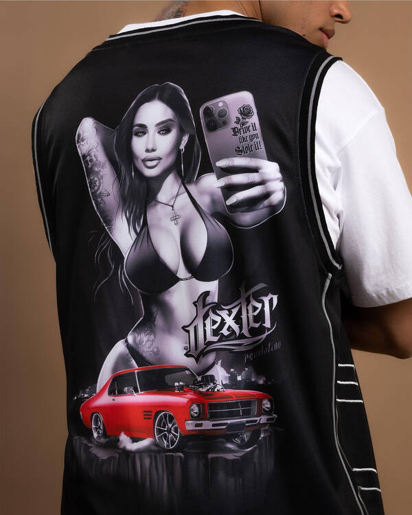 Dexter Burnout Muscle Tank for Mens