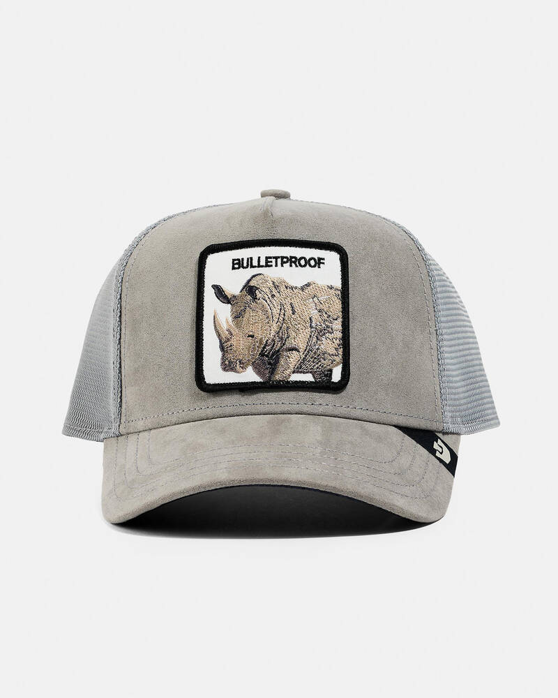 Goorin Bros Suede Rhino Trucker Cap for Mens
