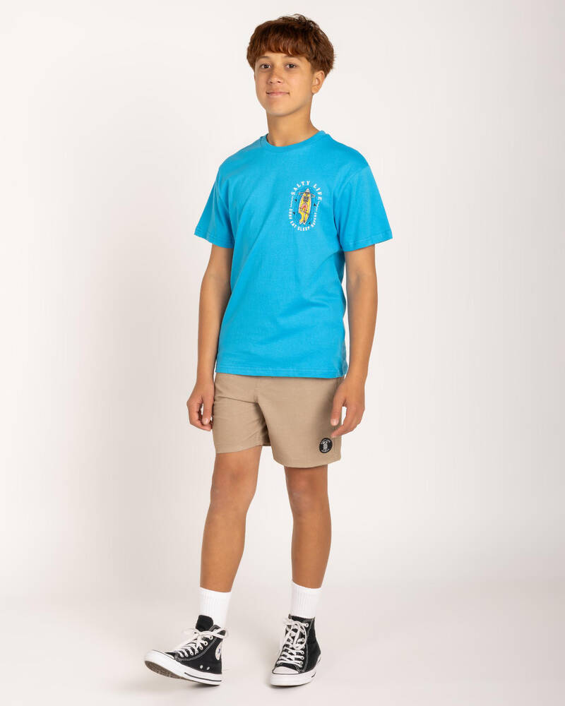 Salty Life Boys' Sharkcation T-Shirt for Mens