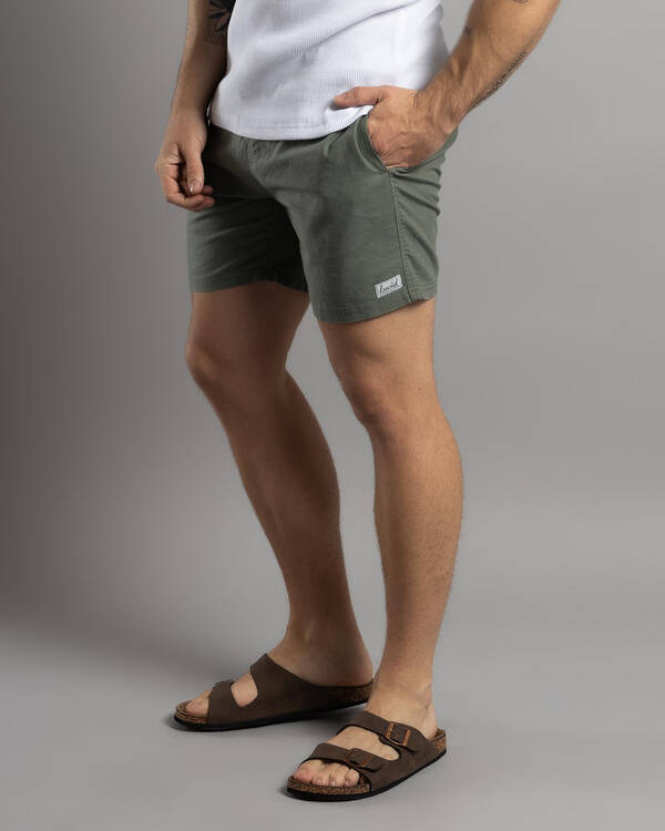Lucid Refined Elastic Waist Shorts for Mens