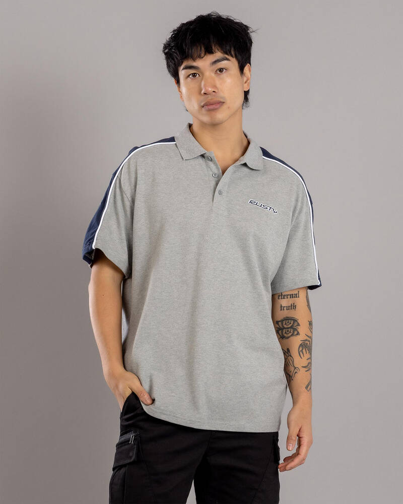 Rusty Straight Shooter Polo Shirt for Mens