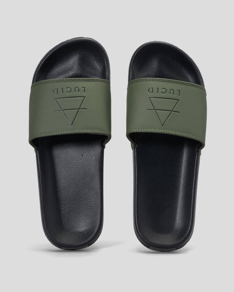 Lucid Geomet Slides for Mens