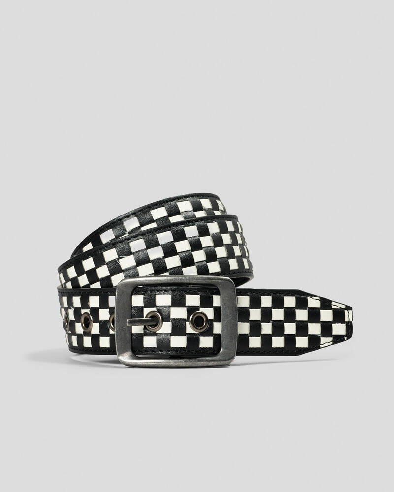 Miscellaneous Check Belt for Mens