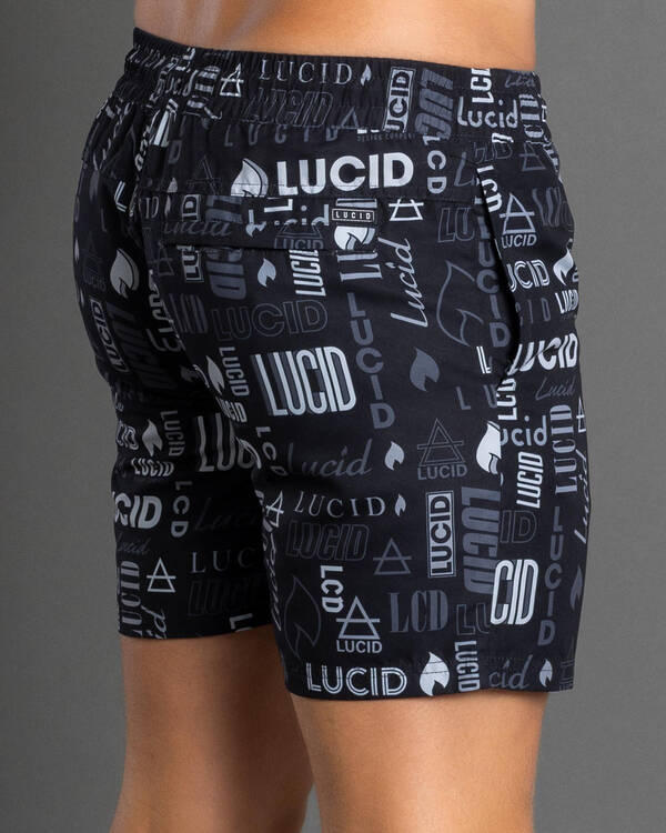 Lucid Distinct Elastic Waist Shorts for Mens
