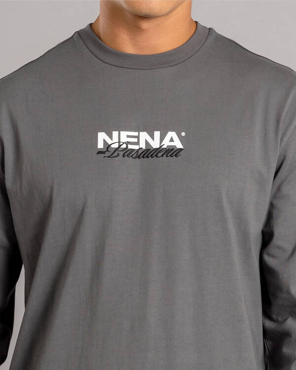 Nena & Pasadena Public Relaxed Long Sleeve T-Shirt for Mens