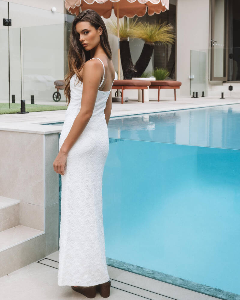 Mooloola Meli French Lace Maxi Dress for Womens