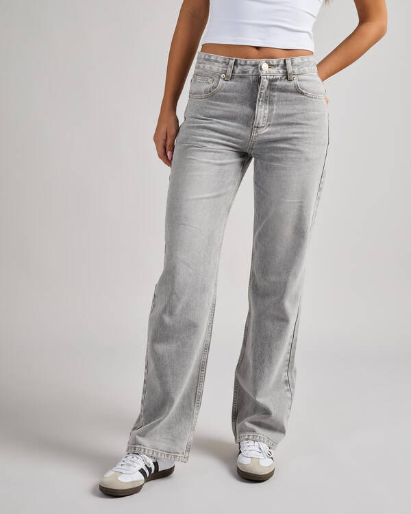 DESU Rocker Straight Leg Jeans for Womens