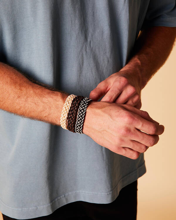 Classics 77 Woven Combo Bracelet Pack for Mens